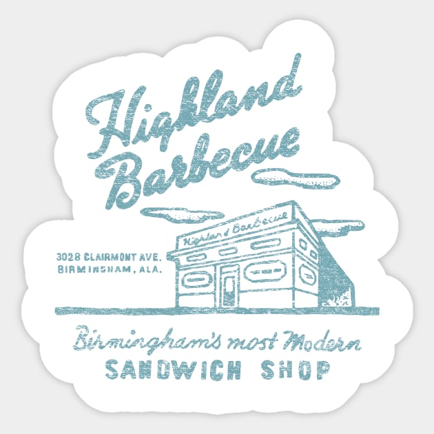 Highland Barbeque Sticker by Good Stang